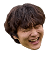 웃고 있는 신랑 오유진